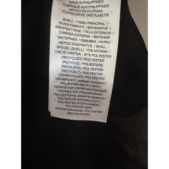 Lauren Ralph Lauren Black Label Floral Midi Dress Size 12 Black Multi-color - Picture 3 of 6